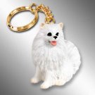 DTK83 American Eskimo Miniature Keychain