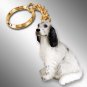 DTK84A English Setter, Blue Belton Keychain