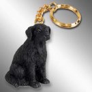 DTK85 Flat Coated Retriever Keychain