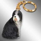 DTK95 Bearded Collie Keychain