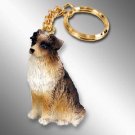 DTK99A Australian Shepherd Brown Keychain