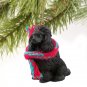 DTX01D Poodle, Black Christmas Ornament