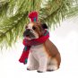 DTX05A Bulldog Christmas Ornament