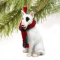 DTX07A Bull Terrier Christmas Ornament