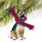 DTX08A German Shepherd, Tan & Black Christmas Ornament