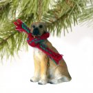 DTX100B Great Dane, Fawn, Uncropped Christmas Ornament