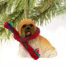 DTX10B Lhasa Apso, Brown Christmas Ornament