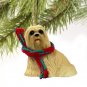DTX10C Lhasa Apso, Blonde Christmas Ornament