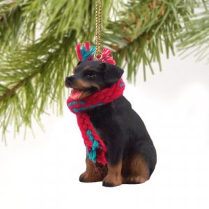 DTX11 Rottweiler  Christmas Ornament