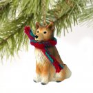 DTX117 Finnish Spitz Christmas Ornament