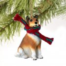DTX118 Collie, Smooth Hair Christmas Ornament