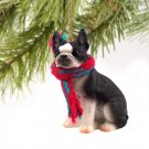 DTX12 Boston Terrier Christmas Ornament