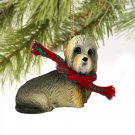 DTX120 Dandie Dinmont Christmas Ornament