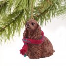 DTX15A Cocker Spaniel, Brown Christmas Ornament