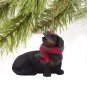 DTX19B Dachshund, Black Christmas Ornament