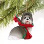 DTX26A Shih Tzu, Gray Christmas Ornament
