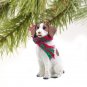 DTX27B Brittany, Brown & White Christmas Ornament