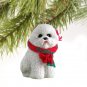 DTX29 Bichon Frise Christmas Ornament