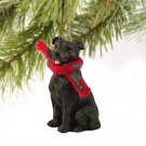 DTX48 Staffordshire Bull Terrier, Brindle  Christmas Ornament