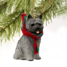 DTX53A Cairn Terrier, Gray Christmas Ornament