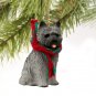 DTX53A Cairn Terrier, Gray Christmas Ornament