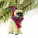 DTX53B Cairn Terrier, Red Christmas Ornament