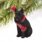 DTX58B Schnauzer, Giant, Black Christmas Ornament