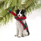 DTX62 Border Collie Christmas Ornament