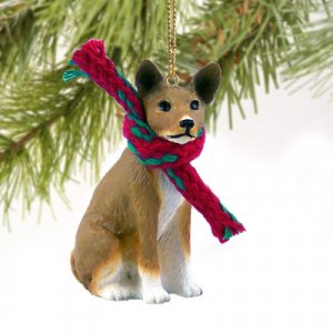 DTX70 Basenji Christmas Ornament