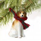 DTX74 Borzoi Christmas Ornament
