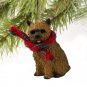 DTX79 Norwich Terrier Christmas Ornament
