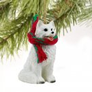 DTX82 American Eskimo Christmas Ornament