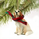 DTX84B English Setter, Orange Belton Christmas Ornament