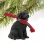 DTX85 Flat Coated Retriever Christmas Ornament