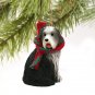DTX95 Bearded Collie Christmas Ornament