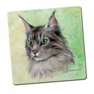 EDC16 Maine Coon Coasters - 4 pack
