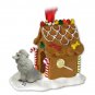 GBHD01B Poodle, Gray Ginger Bread House