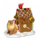 GBHD03A Pomeranian, Red Ginger Bread House