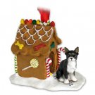 GBHD06A Chihuahua, Black & White Ginger Bread House