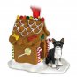 GBHD06A Chihuahua, Black & White Ginger Bread House