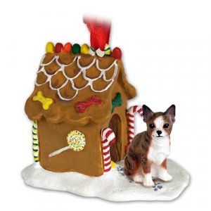 GBHD06C Chihuahua, Brindle & White Ginger Bread House