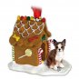 GBHD06C Chihuahua, Brindle & White Ginger Bread House
