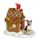 GBHD08A German Shepherd, Tan & Black Ginger Bread House