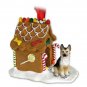 GBHD08A German Shepherd, Tan & Black Ginger Bread House