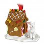 GBHD08C German Shepherd, White Ginger Bread House