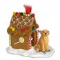 GBHD09 Golden Retriever  Ginger Bread House