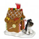 GBHD103B Schnauzer, Gray, Uncropped Ginger Bread House