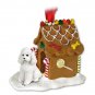 GBHD104A Poodle, White, Sport cut Ginger Bread House