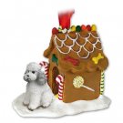 GBHD104B Poodle, Gray, Sport cut Ginger Bread House