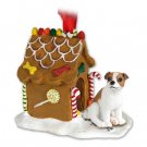GBHD105A Jack Russell Terrier, Brown & White, Smooth Coat Ginger Bread House